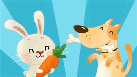 森福堂 狗和兔
